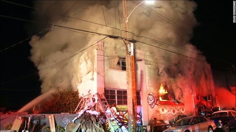 You are currently viewing Deadly Blaze At A Warehouse in Oakland Leaves 36 Dead… Search For More Bodies Stopped